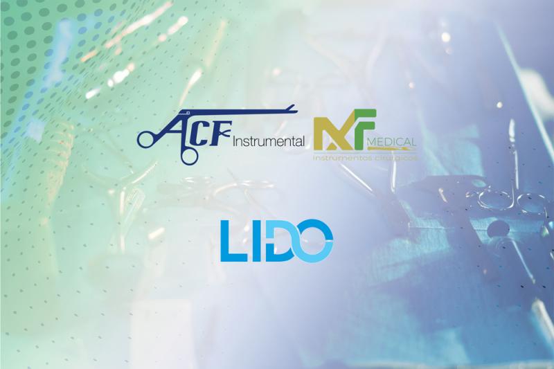 A ACF Instrumental/MF Medical anuncia a aquisição da marca LIDO e se torna a distribuidora exclusiva dos produtos.